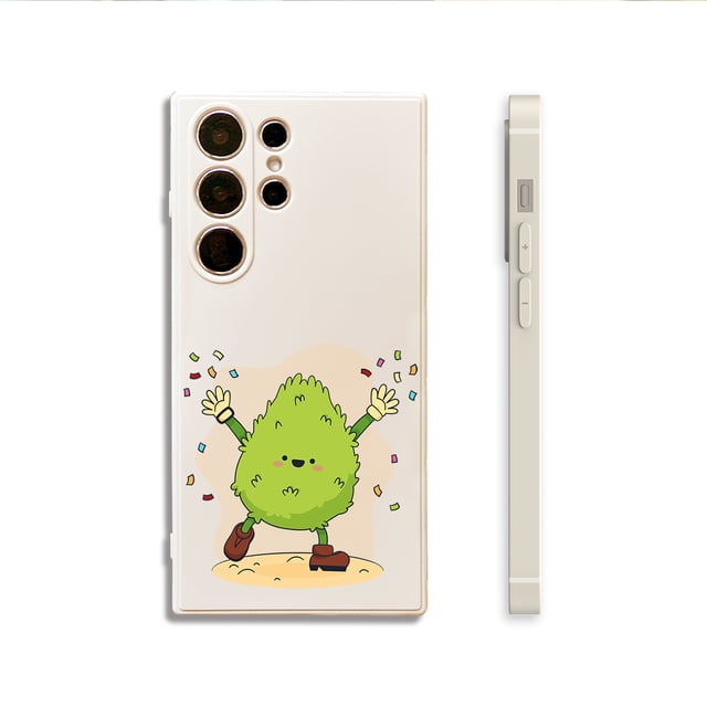 Agregue un toque de creatividad a su iPhone con esta innovadora y elegante cubierta de teléfono de goma TPU a prueba de golpes con estampado de dibujos animados