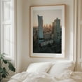 thumbnail image 6 of Sunset from Palace of Culture and Science, Warsaw 07 - Warsaw Mazowieckie Poland Photography Cityscape Skyline Architecture Sunset Modern Art Travel Poster Unframed Wall Art Print 18 x 24 inches, 6 of 13