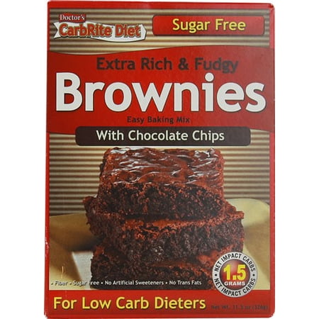 Universal Nutrition Doctor's CarbRite Diet Brownie Mix Sugar Free, 11.5 Oz