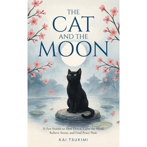 Pre-Owned Zen Tales The Cat and The Moon - 33 Zen Stories: Slow Down, Calm the Mind, Relieve Stress, and Find Peace Now - Includes Reflectio, Book 1, (Paperback)
