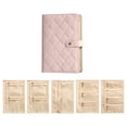 thumbnail image 2 of Travel Jewelry Notebook, Jewelry Organizer Booklet, Jewelry Storage Notebook, Quilted PU Leather Travel Jewelry Organizer Book, Portable Ring Necklace Earring Storage Case for Women, 27x5.71in, 2 of 9