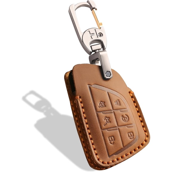 Key Fob Cover Compatible with Fit for GMC Denali Yukon Sierra Keychain Case Holder Protector,1