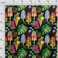 thumbnail image 3 of oneOone Rayon Black Fabric Texture Sewing Craft Projects Fabric Prints By Yard 56 Inch Wide-CK, 3 of 5