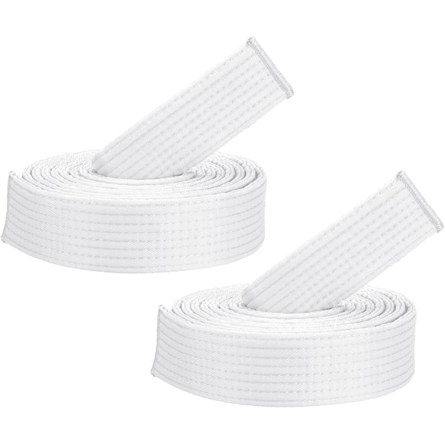 Taekwondo Colored Ranking Belts, Polyester Martial Arts Judo Karate Belt for Coach Teaching Practice