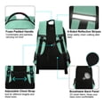 thumbnail image 4 of FORMRS Unisex Backpack Elementary School Travel Bookbag with Reflective Stripes, Pink Cheetah, 4 of 7