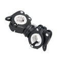 thumbnail image 5 of 2X 360 Degree Rotating Cycling Bike Light Double Holder LED Front Flashlight Lamp Pump Handlebar Mount Holder, 5 of 5