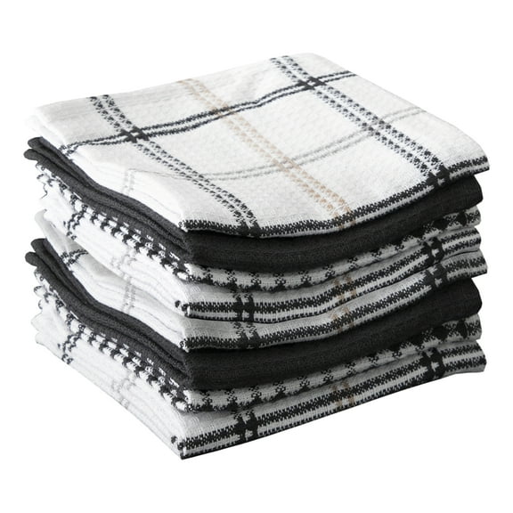 T-fal 8 Piece Flat Waffle Kitchen Dishcloth Set