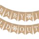 thumbnail image 3 of 7-Gost Burlap Baby It'S Cold Outside Banner Baby Shower Fiesta Suministros De Decoración De Invierno, 3 of 5