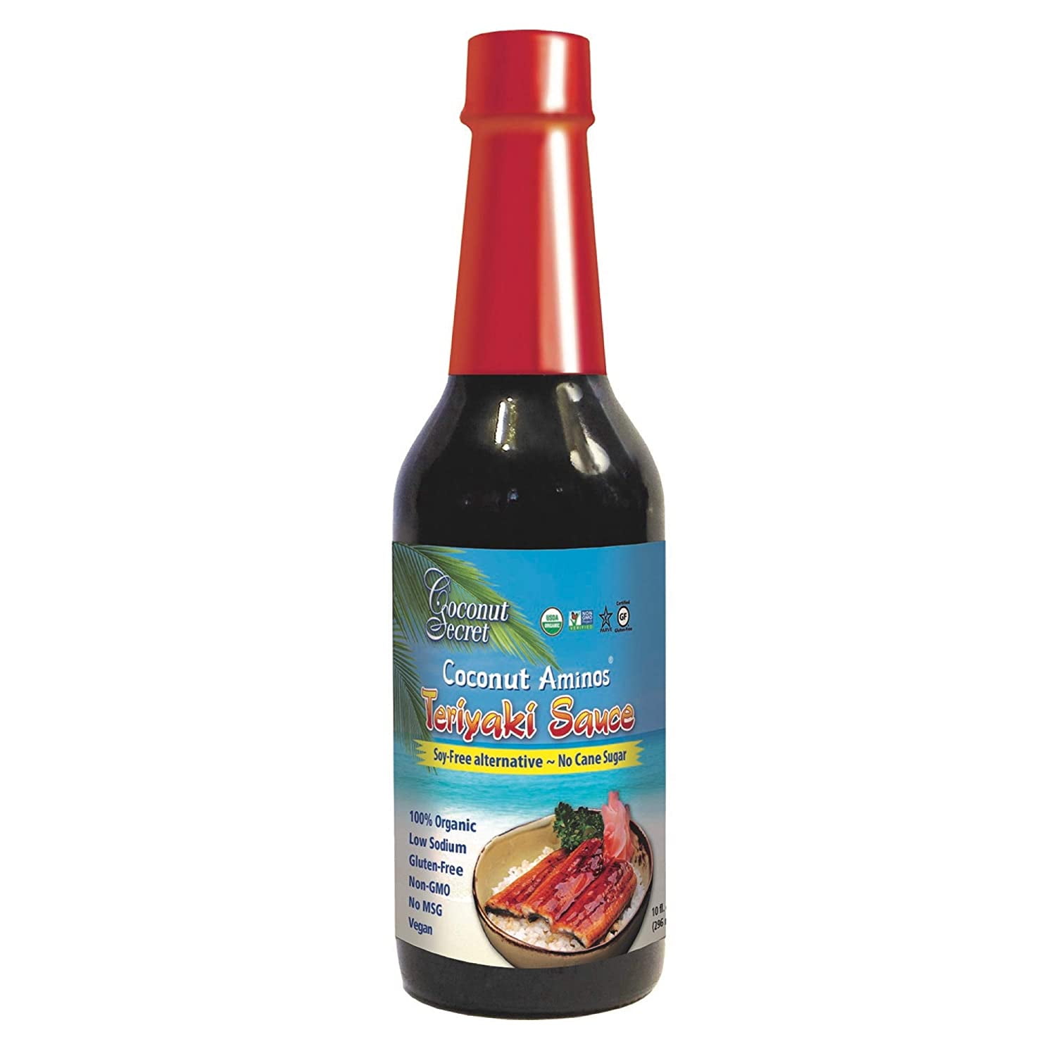 Coconut Secret, Teriyaki Sauce, Coconut Aminos, 10 fl oz