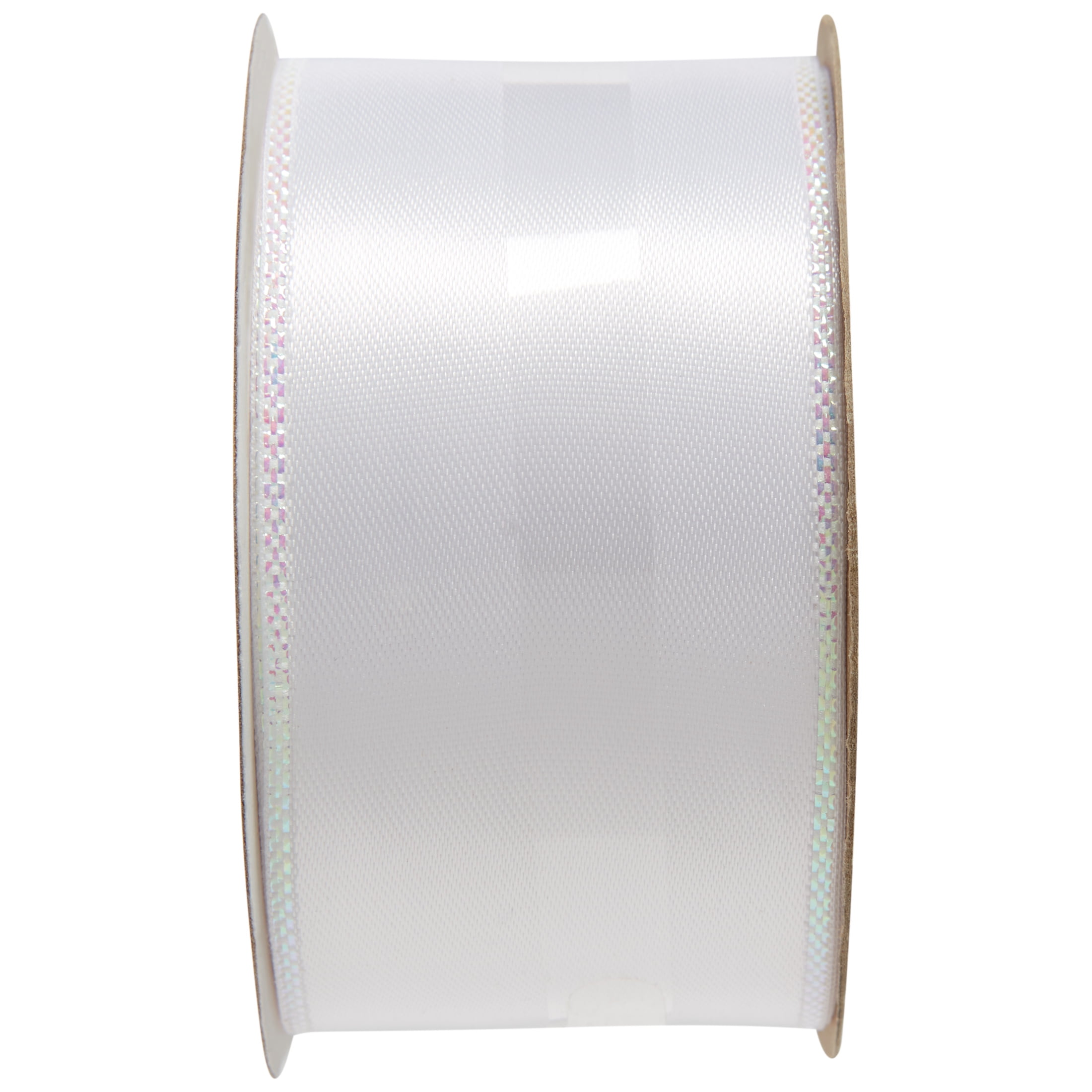 Offray Ribbon Sfsatin White, 0.625 X 18Ft