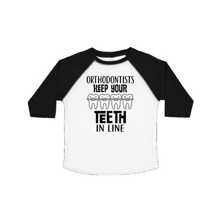 

Inktastic Funny Orthodontist Dental Quote Gift Toddler Boy or Toddler Girl T-Shirt