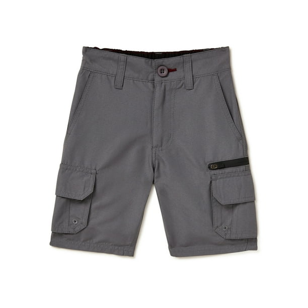 Burnside Boys Microfiber Cargo Shorts, Sizes 418