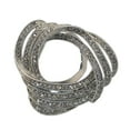 thumbnail image 1 of Milaget Alloy Scarf Buckle Rhinestone Shawl Scarf Clip Brooch Wedding, 1 of 9