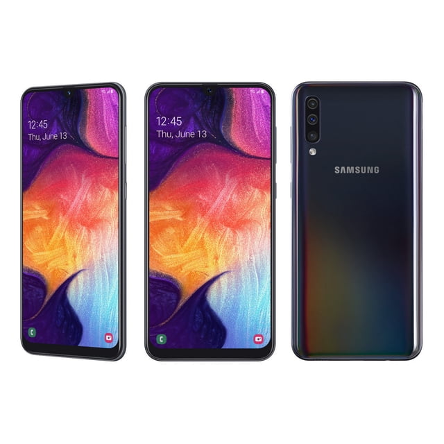 Samsung Galaxy A50, 64 Gb, Negro, 100% Auténtico Samsung Samsung Galaxy A50 / Smartphone / Reacondicionado