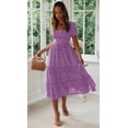 thumbnail image 1 of Cute Floral Midi Dress, 1 of 27