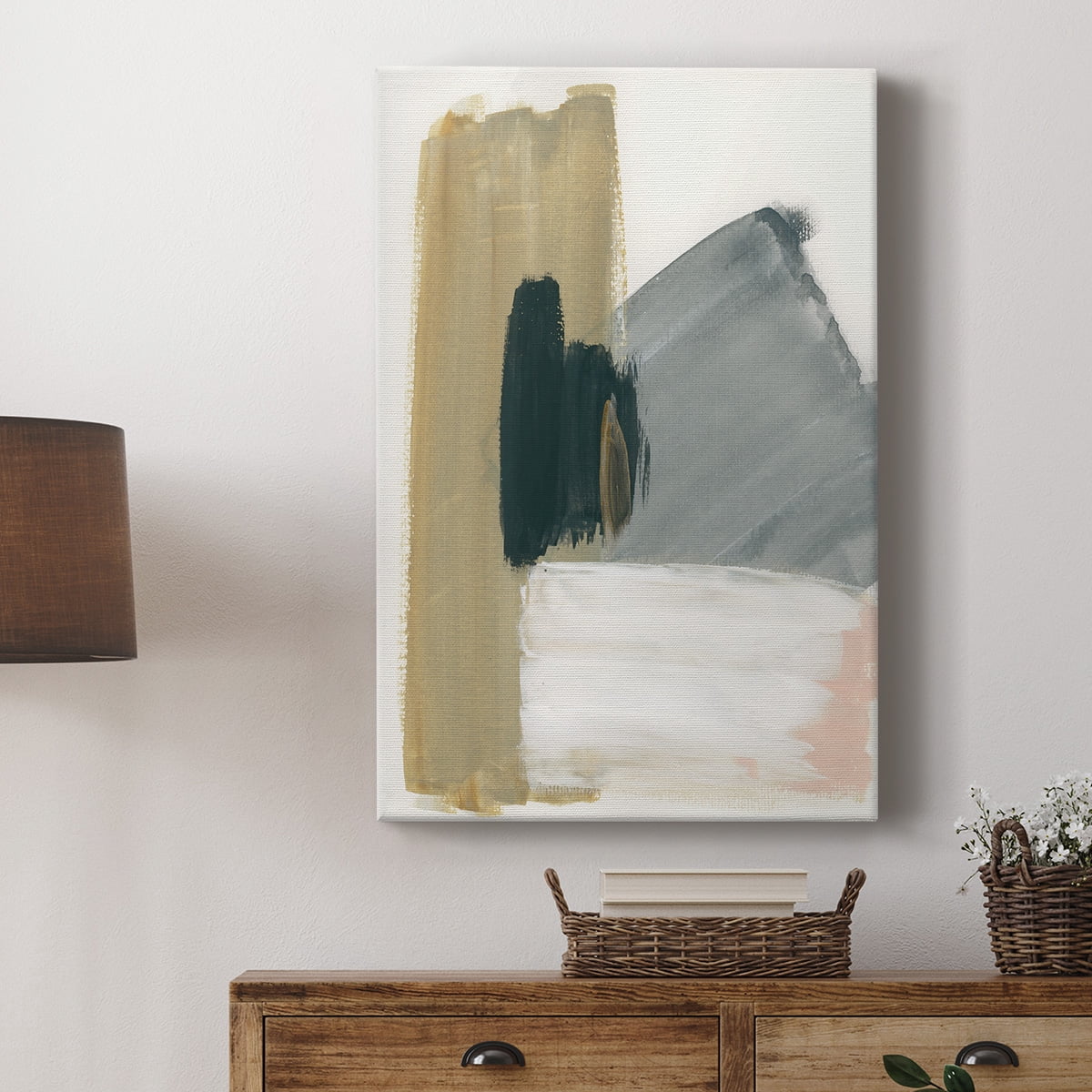 Marble Block Symmetry II Premium Gallery Wrapped Canvas - Ready to Hang