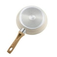 thumbnail image 2 of VEVOR Frying Pan Skillet, Aluminum Egg Fry Pans, 3 Piece (8, 9.5, 11 in), Nonsitck Ceramic Heavy-Duty Skillets with Heat-Resistant Handle, Chef's Kitchen Cookware for Gas, Electric, Induction, Beige, 2 of 9