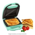 thumbnail image 2 of Mini Sandwichera Nostalgia Palcas antiadherentes Turquesa, 2 of 3
