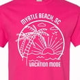 thumbnail image 4 of Inktastic Summer Vacation Mode Myrtle Beach South Carolina T-Shirt, 4 of 5