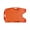 Orange, variant on SagaSave Hard Plastic ID Card Holder Badge Holders Vertical/Horizontal Double Sided for 2 Cards