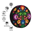 thumbnail image 4 of Naloa Traditional Floral Polish PVC Leather Spare Tire Wheel Cover for Car Truck SUV Camper Trailer Universal Fit many size16 inch, 4 of 6