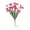 Red, variant on 2pcs Artificial Spring Grass and Orchid Bouquets, Sweet Style Faux Floral Decor, Fresh Whimsical Dried and Artificial Flower Arrangements for Wedding and Home Interior Decoration, Blue