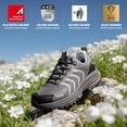 thumbnail image 4 of NORTIV 8 Women's Waterproof Hiking Shoes Lightweight for Walking All Day Comfort Non-Slip Outdoor Trekking Camping Climbing Fashion Sneakers Armadillo FieldLite, 4 of 8