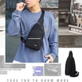 thumbnail image 6 of breaise Sling Backpack,Canvas Crossbody Hiking Daypack Bag with Anti-theft Pocket, 6 of 9