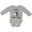 AC-Heather Grey, variant on Inktastic Papa Little Golf Caddy Boys or Girls Long Sleeve Baby Bodysuit