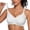 White, variant on QASIEATN Women's Wireless Jelly Bras Solid Color Soft Support Comfort Bralette Seamless Everyday Bras for Women