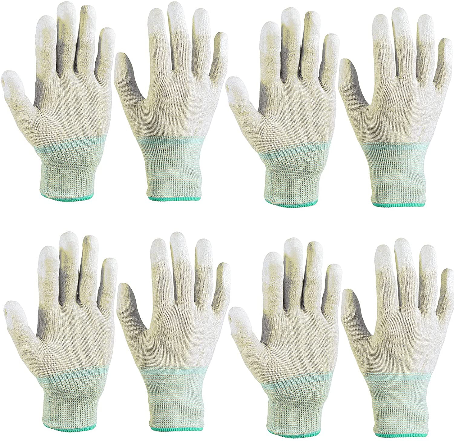 Size:M 5 pairs ESD Anti-Static perfect fit Gloves 