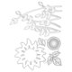 thumbnail image 4 of Plantillas troqueladas, troqueles de corte de metal, máquina de estampado de girasoles, troqueles navideños, logre más, 4 of 14