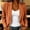 *Gold, variant on ClodeEU Women's Lightweight Lapel Blazer Jacket,Casual Business Work Jacket Army Green,Women's Plus L
