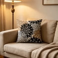 thumbnail image 5 of Floral Block Print Pillow Covers , Vintage Flower Pattern Decorative Throw Pillowcases Outdoor Farmhouse Cushion Covers Fall Rustic Sofa Couch Bed Decor Essential For Every Household, 5 of 5