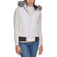 thumbnail image 1 of Calvin Klein Womens Quilted Faux Fur Vest, 1 of 2