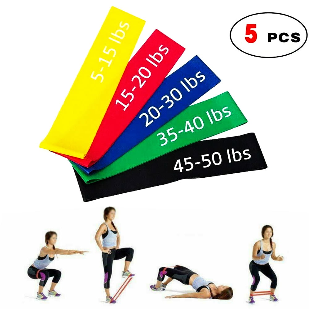 Resistance bands Fitness Loop Cross Fitness Band Yoga Booty Leg Exercise Workout 