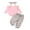 Pink, variant on Suealasg 3Pcs Baby Girls Fall Outfits 3 6 Months Newborn Girls Flying Sleeve O Neck Romper Belted Floral Pants Headband Sets 12 18 Months Infant Girls Autumn Clothes