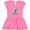 Raspberry with Polka Dots, variant on Inktastic Keep It Cool Melting Earth Ice Cream Cone Gift Baby Girl Dress