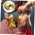 thumbnail image 4 of SHOWERORO 2 Paires de Cymbales de Danse du Ventre avec Forme Ronde pour Enfants Performance, 4 of 8