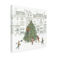 thumbnail image 4 of Canvas Wall Art - Paper Dove Co Ltd 'Town houses' Wall Art for Living Room, Bedroom, or Office Décor by Trademark Fine Art - 24 x 24 Inches, 4 of 4