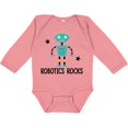 thumbnail image 3 of Inktastic Robotics Rocks Funny Robot Boys or Girls Long Sleeve Baby Bodysuit, 3 of 5