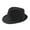 Black, variant on Travelwant Womens & Mens Wide Brim Fedora Hats Felt Panama Cap Casual Hats with Belt