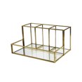 thumbnail image 1 of Youkk GoldFrameGlassCosmeticBox Miroir Eyeliner Présentoir Salle de Bain, 1 of 6