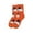 Orange1, variant on Unisex Festival Print Mid Calf Socks Comfortable Everyday Graphic Design Novelty Crew Length Casual Winter Knit Footwear