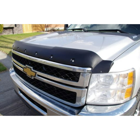 Tough Guard Form Fit TG-5M08 Bug Shield Tough Form Fit Contour; Satin Black; Textured; Acrylic Coated ABS Plastic