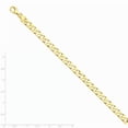 thumbnail image 2 of 14K 6.5mm Hand-polished Fancy Link Bracelet in 14k Yellow Gold, 2 of 2