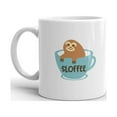 thumbnail image 2 of Funny Cute Animal Sloffee Personal Coffee Tea Ceramic Mug Office Work Cup Gift, 2 of 3