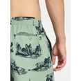 thumbnail image 5 of No Boundaries Men's & Big Men's Elastic Swim Trunks, 5" Inseam, Size S-5XL, 5 of 5