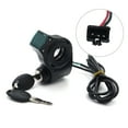 thumbnail image 3 of CSYANXING E-Bike Power Key Switch for Electric Scooters Bicycles 1 Amp 4.2 Volt DC LED Voltage Display ON-OFF Function, 3 of 9