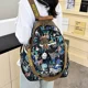 thumbnail image 3 of Nueva mochila de tela de nailon para mujer, bolsos escolares de moda para adolescentes, bolso de hombro de alta calidad, mochila de viaje multifunción, 3 of 4